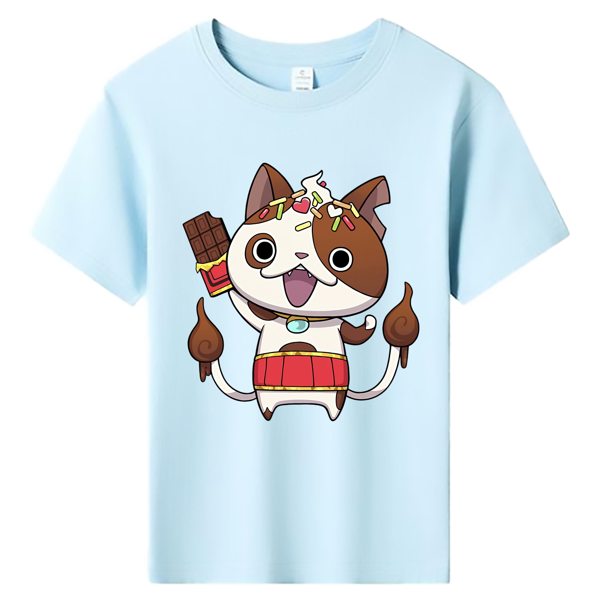 （画像用） 妖怪ウォッチ Yo-kai Watch 綿100％キッズTシャツ（フロントプリント）